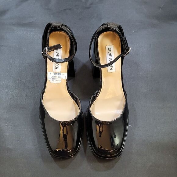 BRAND NEW STEVE MADDEN MIMI BLOCK HEEL WOMEN'S LOAFERS - Picture 2 of 16